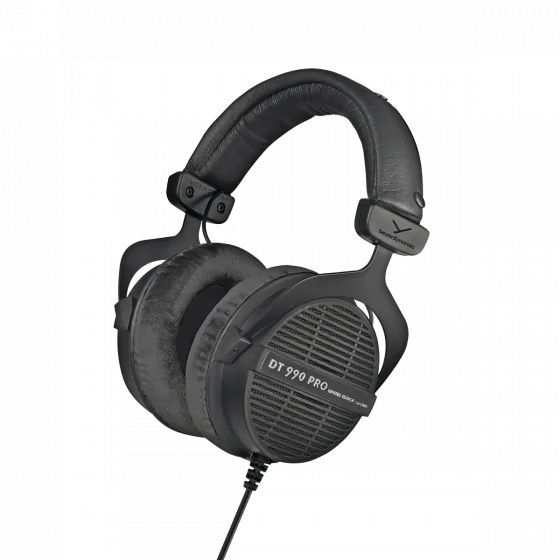 DT 990 PRO Black Edition Studio-Kopfhörer für Mixing und Mastering, 80 & 250 Ohm (offen)