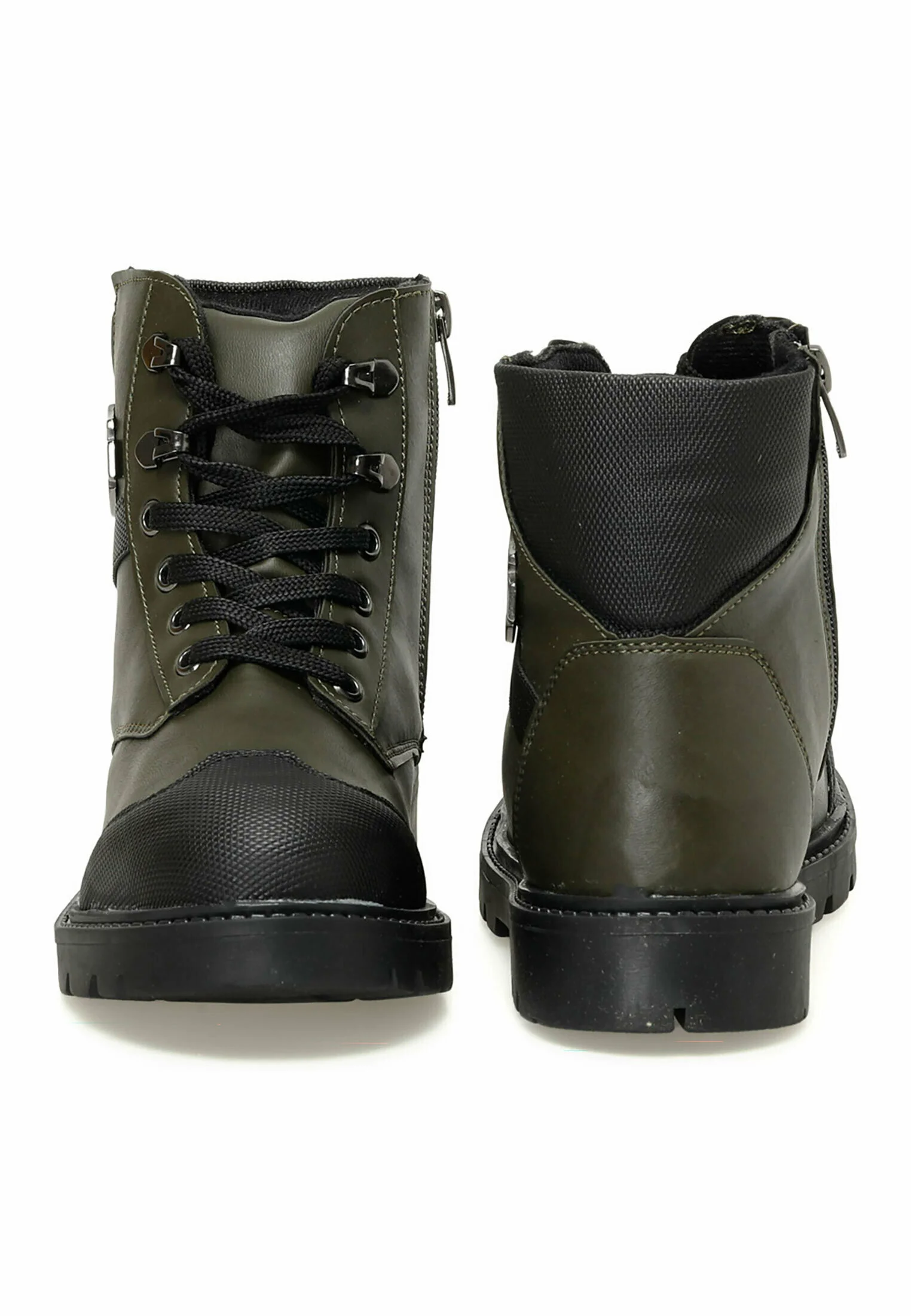 Botines con cordones UNISEX COOL 2PR para niños amarillos