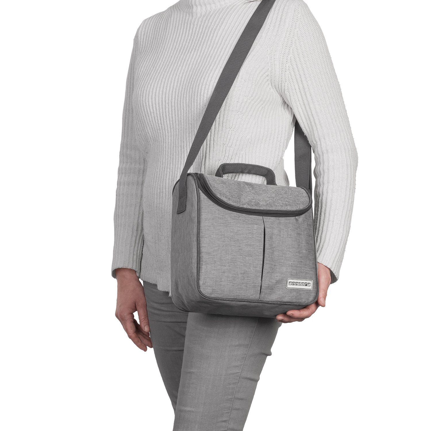 anndora Kühltasche Kleine Mini Kühltasche 4 Liter mit Tragegurt - Farbwahl