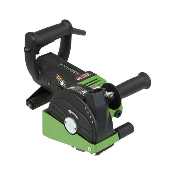 Eibenstock 10.098.59 Veggfresemaskin EMF 150.1 våt 2300 W – med 2 skiver 150 mm vannforsyning og fjærbelastet hette