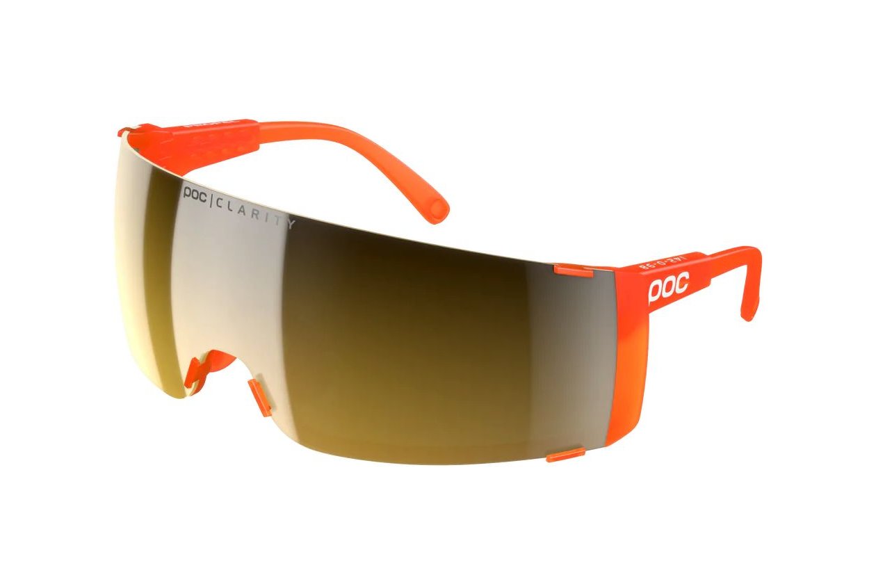 POC Propel - Fluorescent Orange Translucent/Violet/Gold Mirror