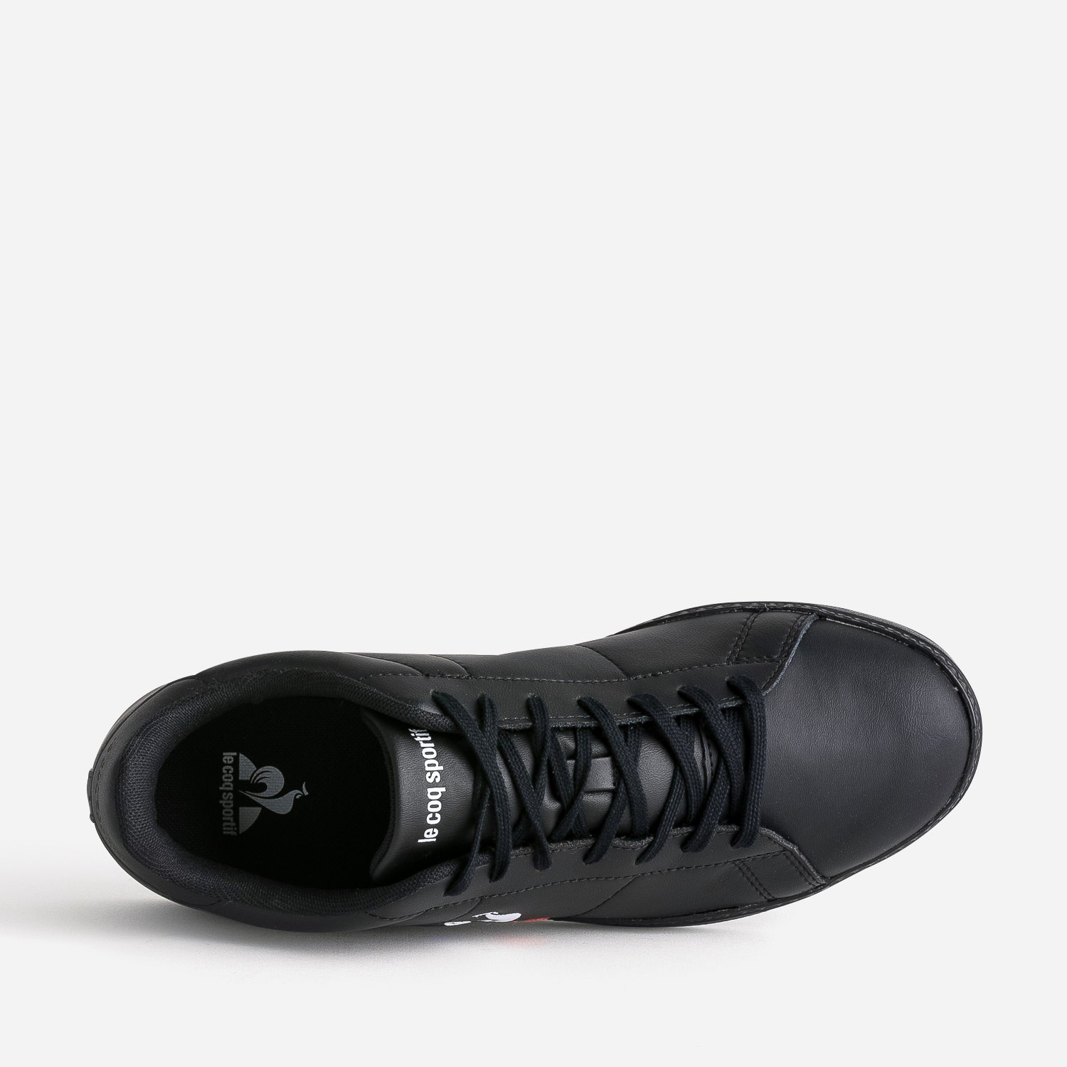 Tennis LE COQ SPORTIF noire logo tricolore brodé