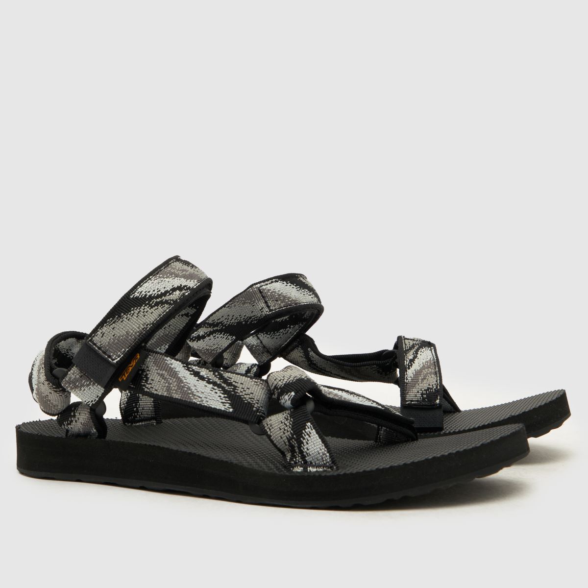Teva original universalsandaler i svart och grått