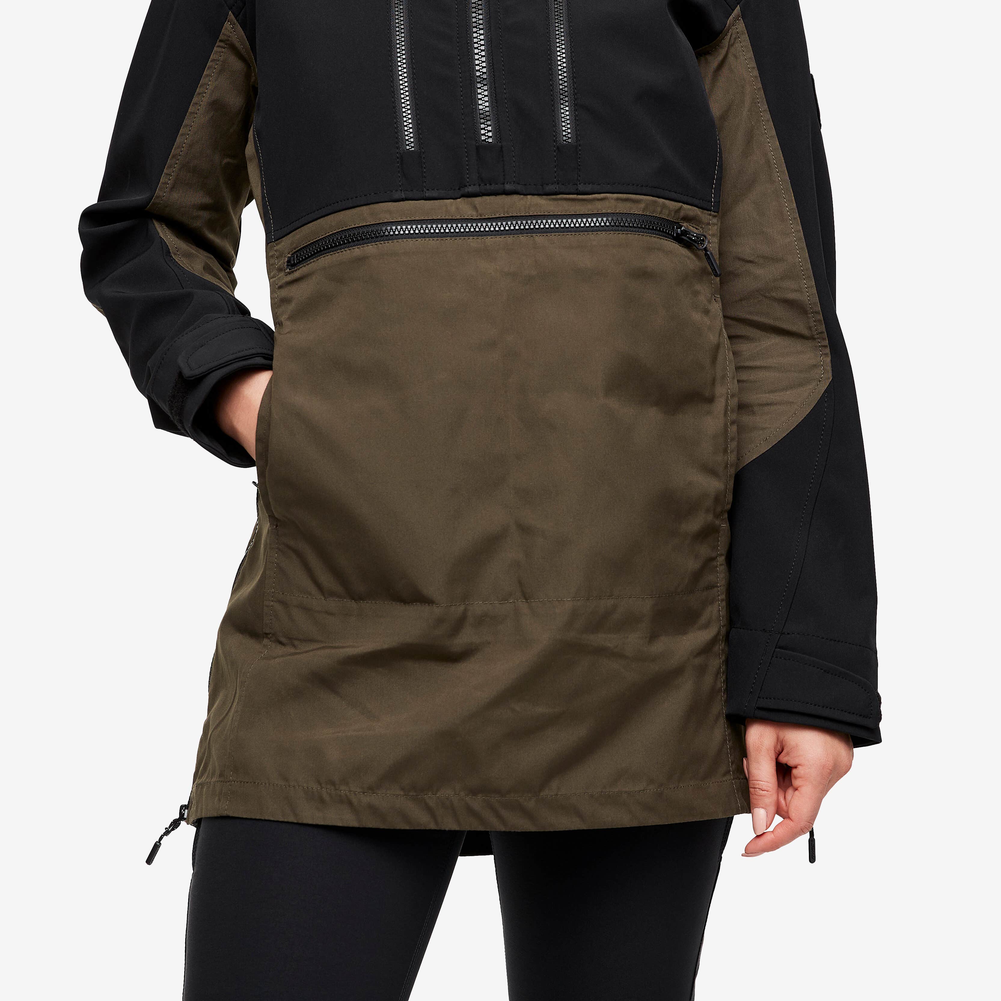 Outdoor Anorak Femme Mud