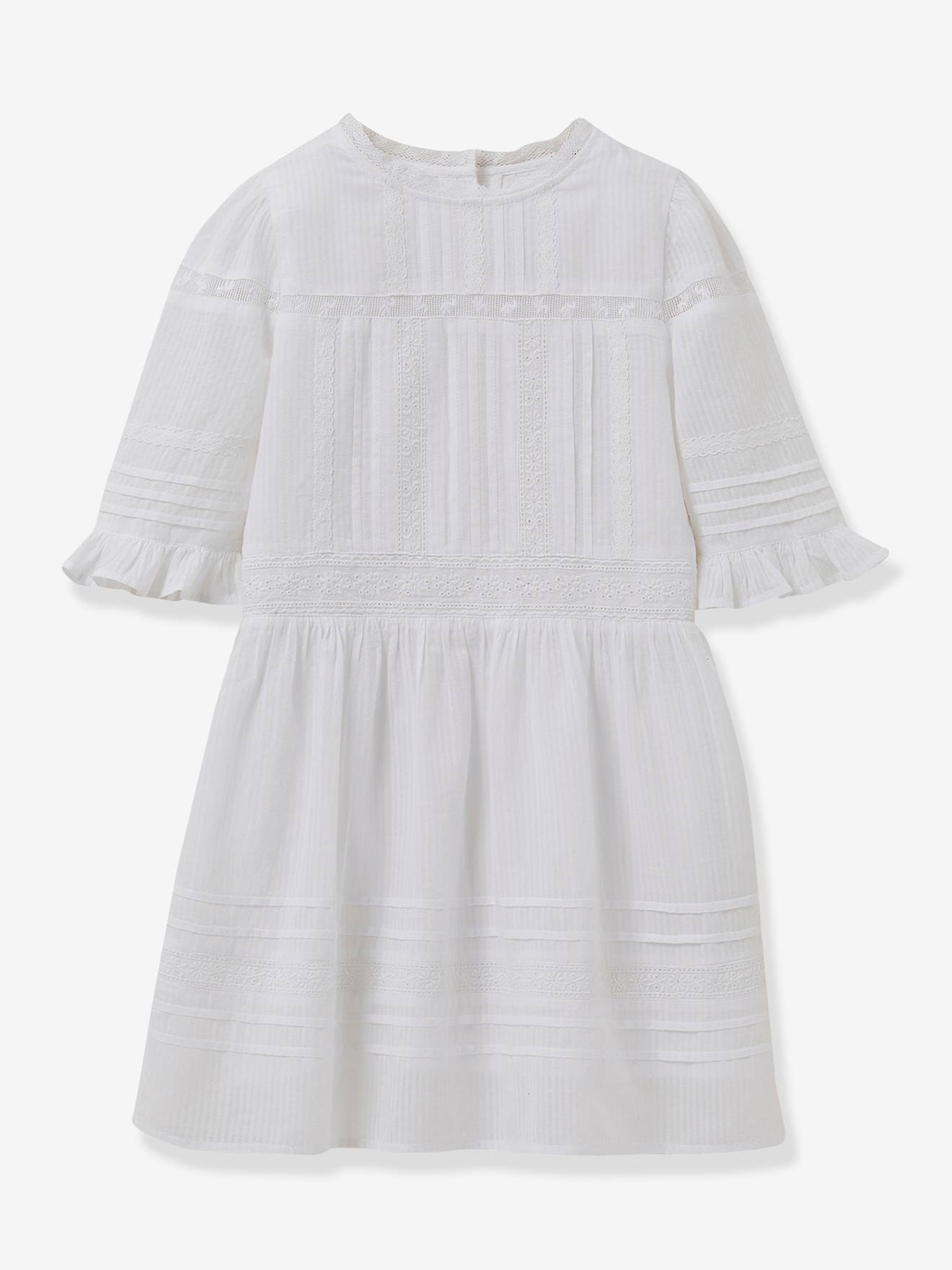 Cyrillus Mädchen Festkleid LISY CYRILLUS - weiß