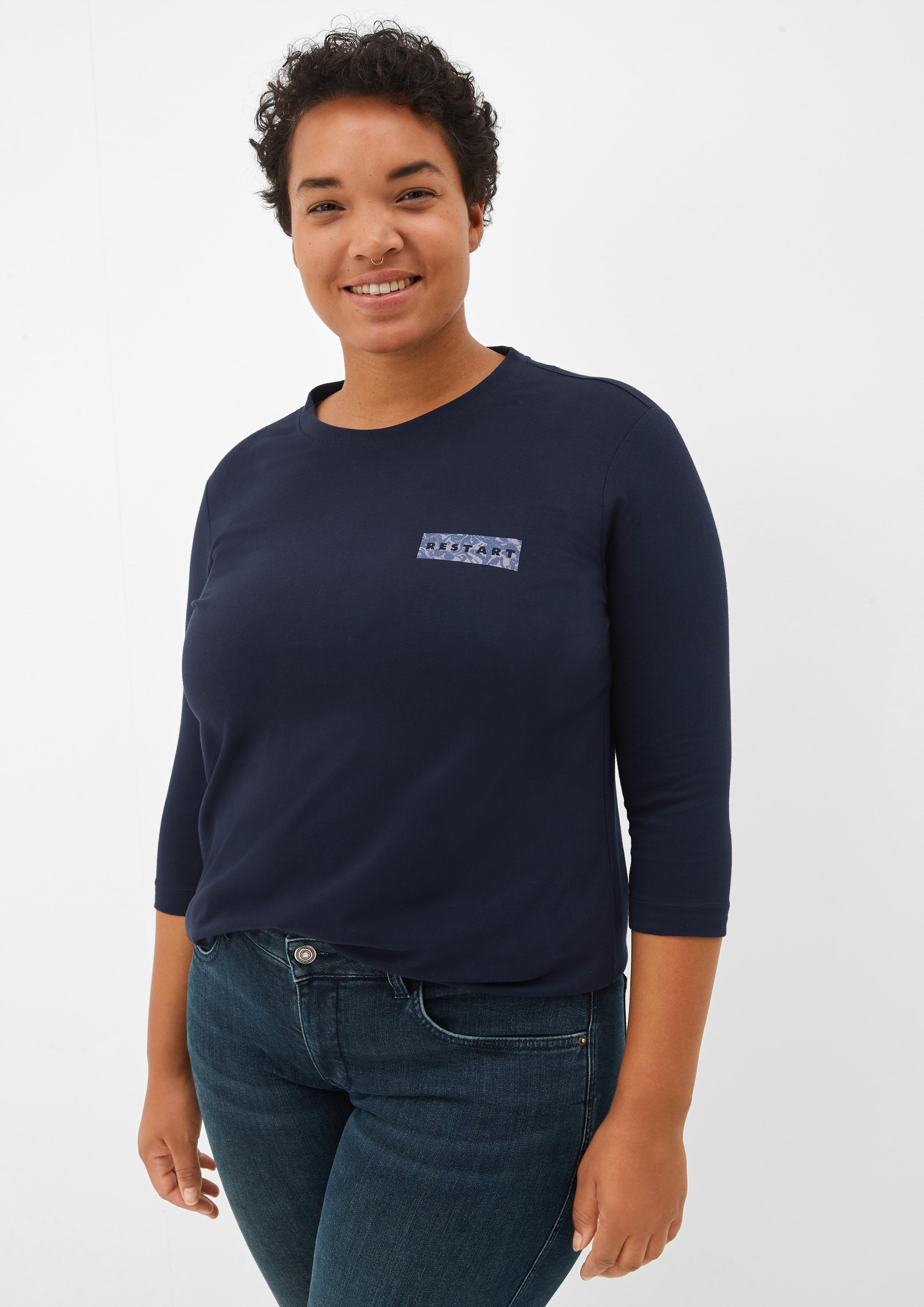 Jerseyshirt mit Print-Detail  2121612-59D4