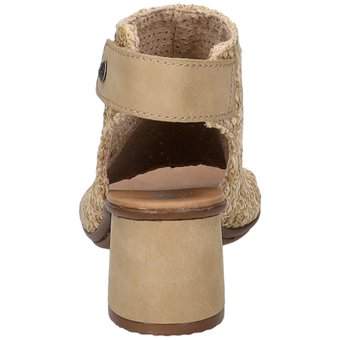 Rieker Schaftsandale in beige
