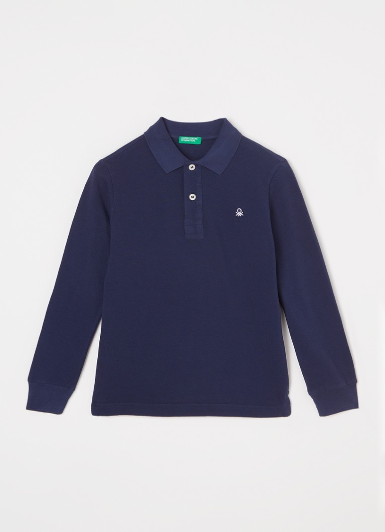 Benetton Polo od piqué pamuka
