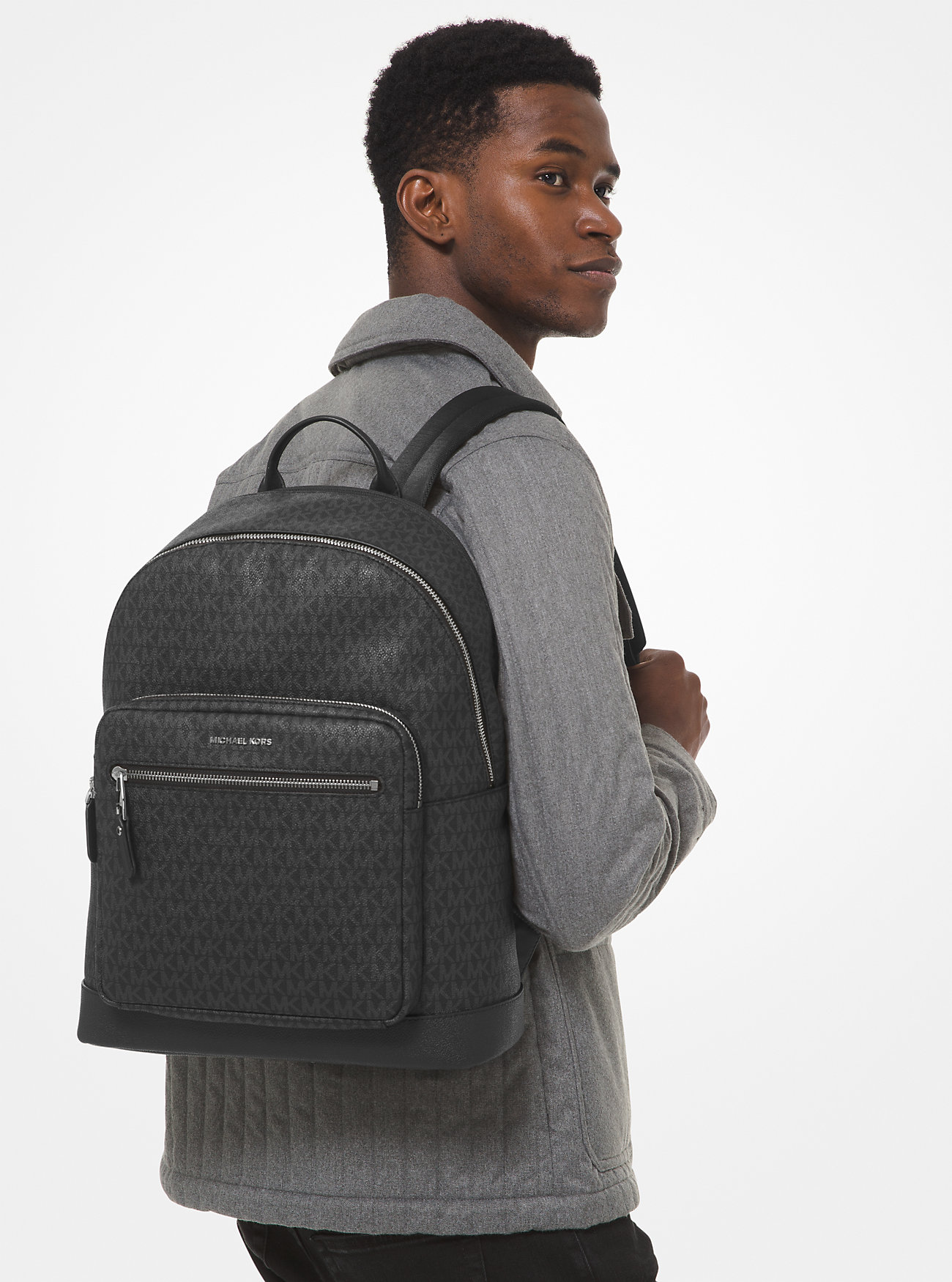 Hudson Logo Backpack - BLACK