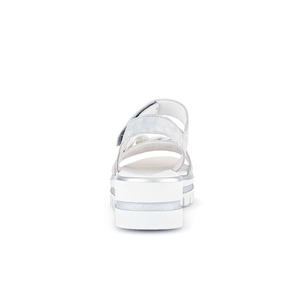 Gabor fashion Plateau Sandale grau