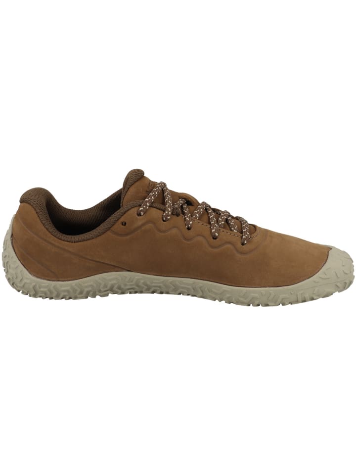 Merrell Barfußschuhe Vapor Glove 6 Leather in hellbraun günstig kaufen