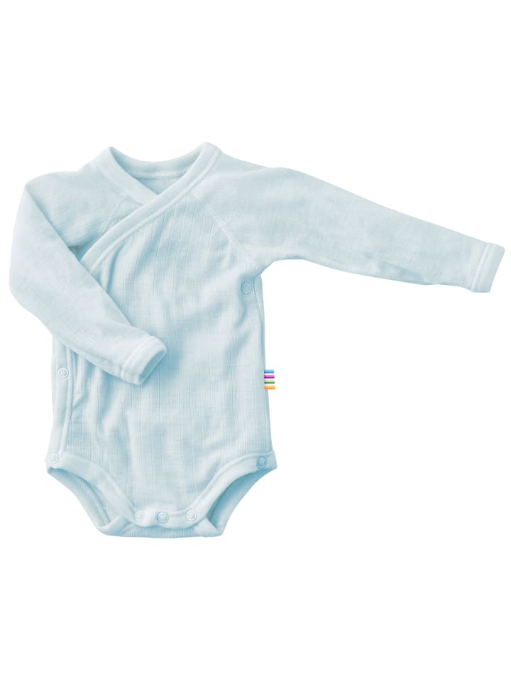 Joha Wickel-Body langarm Merino-Wolle in light blue günstig kaufen