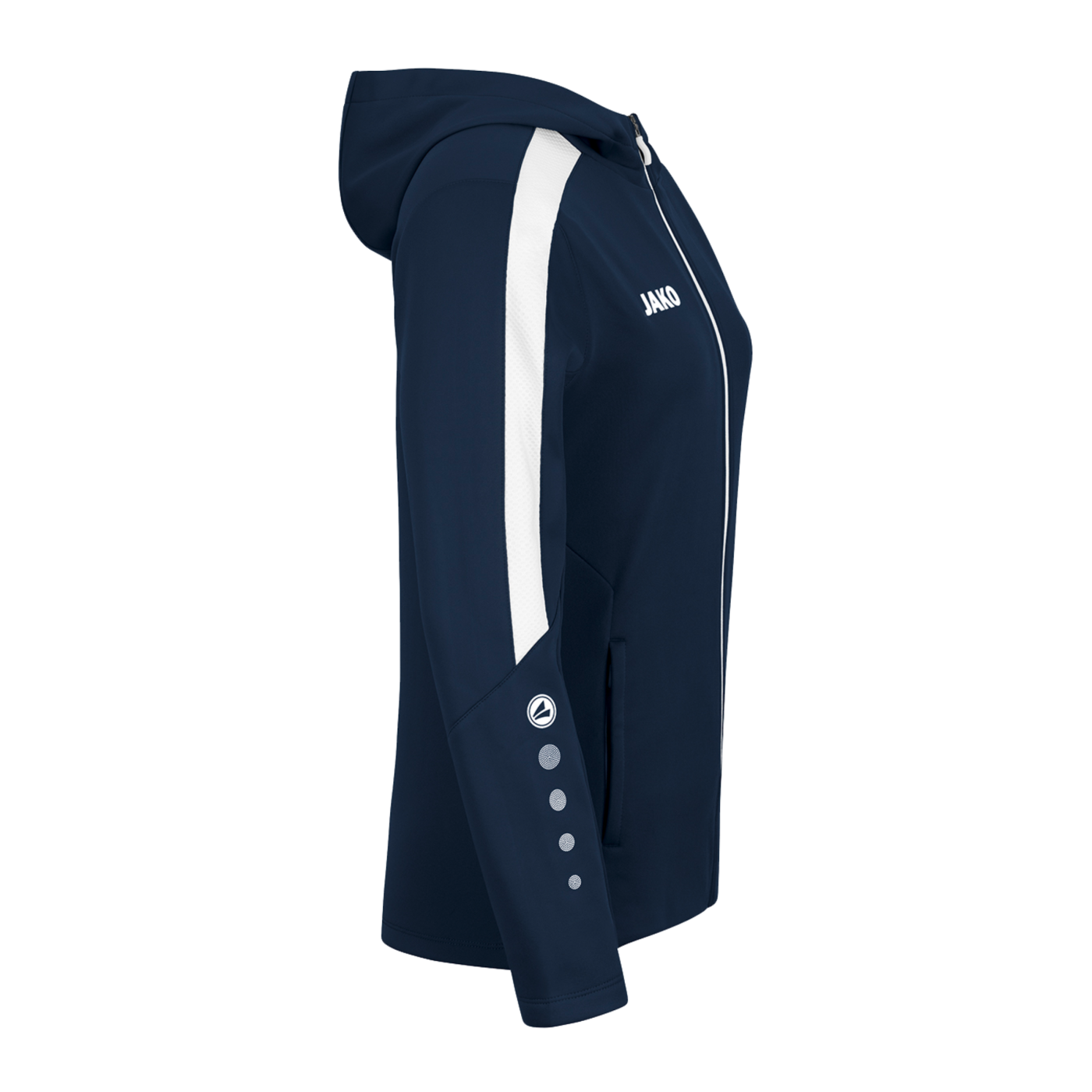 JAKO Power Kapuzenjacke Damen Blau F900