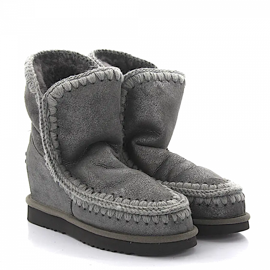 MOU - Stiefeletten gefüttert - grau