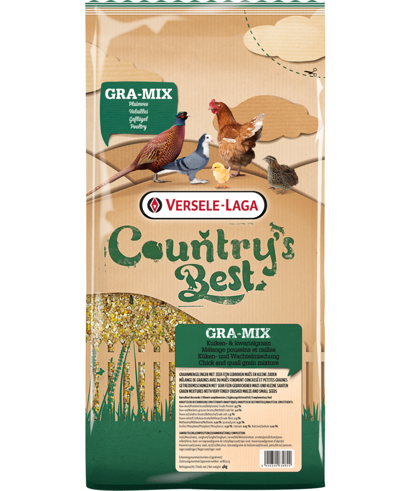 Versele-Laga Futter & Heu Versele-Laga Country's Best Gra-Mix Küken & Wachtel 20kg