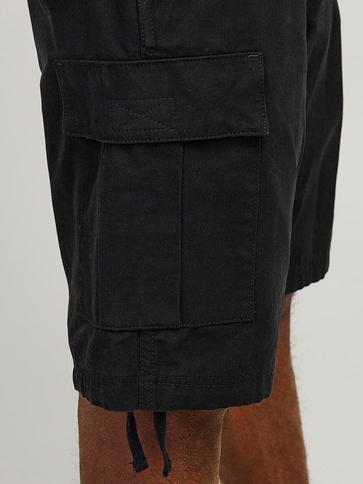 Jack & Jones Cargoshorts in Schwarz günstig kaufen