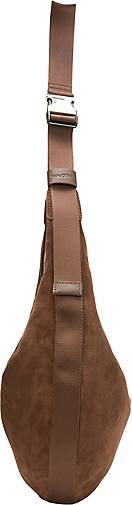 Marc O'Polo Crossbody Bag aus softem Veloursleder
