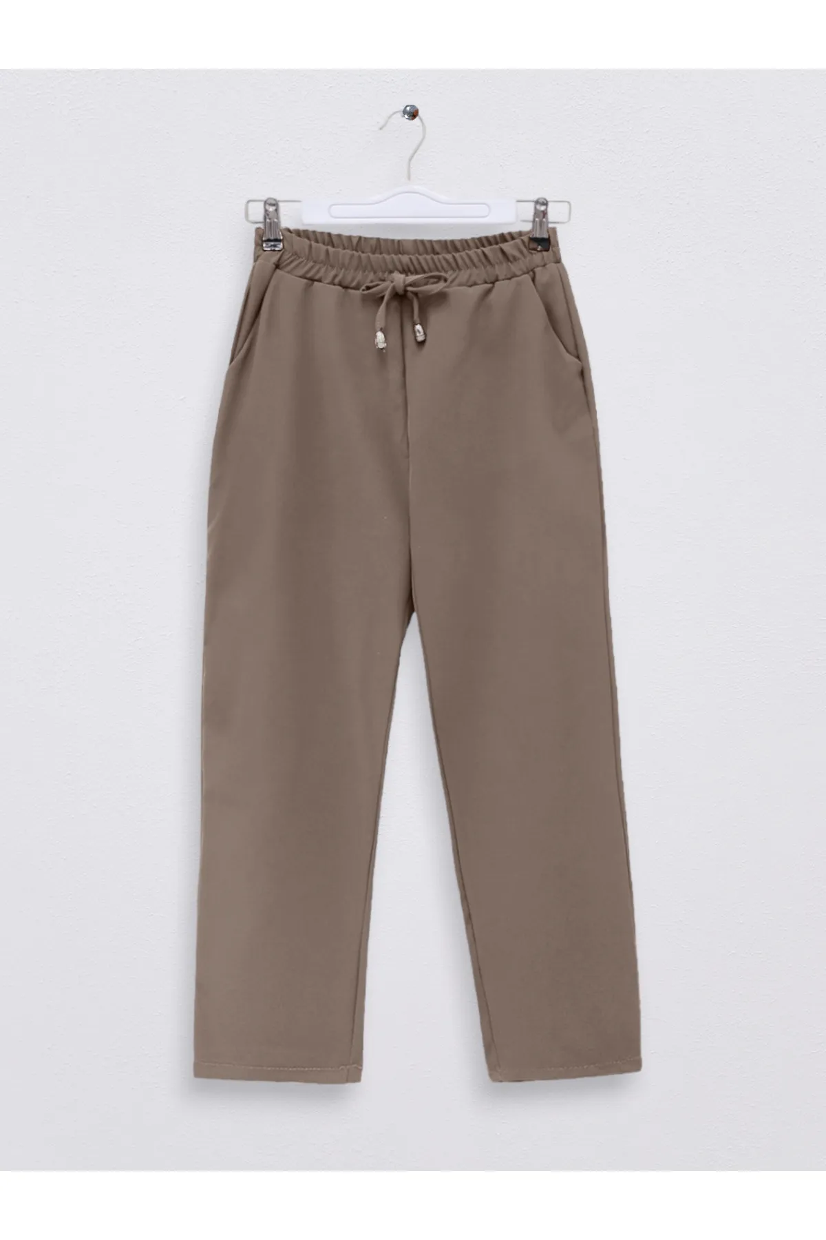 Modamorfo  Hose mit elastischem Bund und doppelter Tasche und Spitze