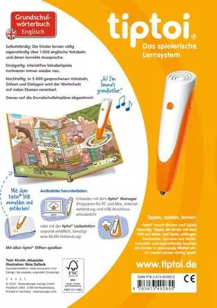 tiptoi® Grundschulwörterbuch Englisch