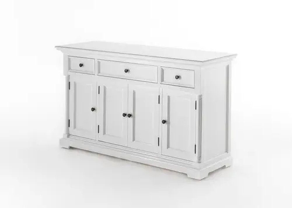 Novasolo Buffet Provence Buffetschrank mit 4 Türen und 3 Schubladen