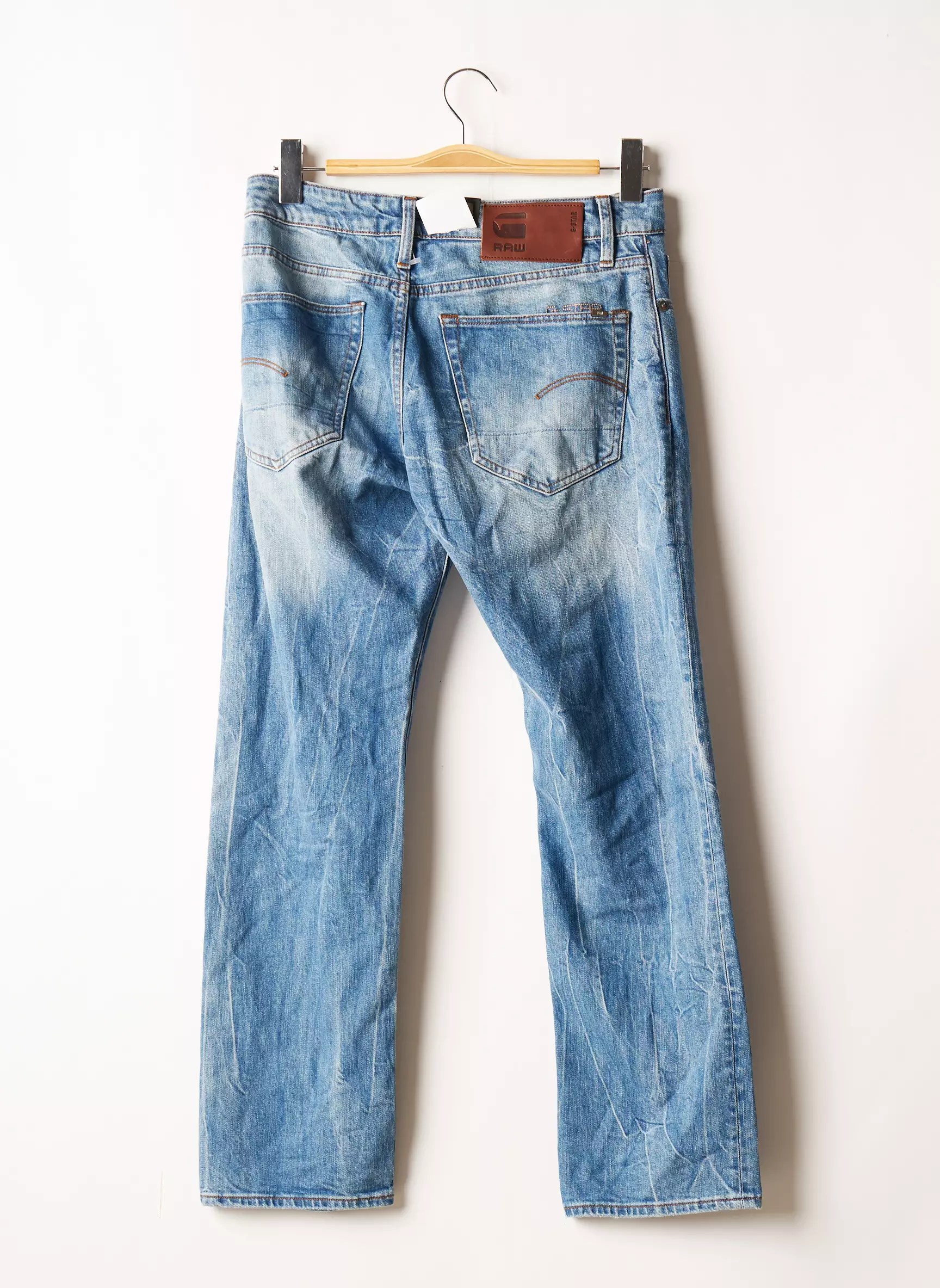 G Star Jeans Coupe Droite Homme couleur bleu