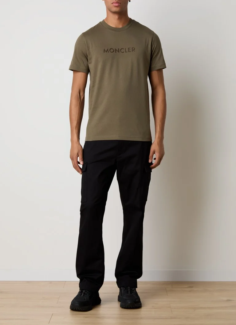 Tricou Moncler cu logo imprimat