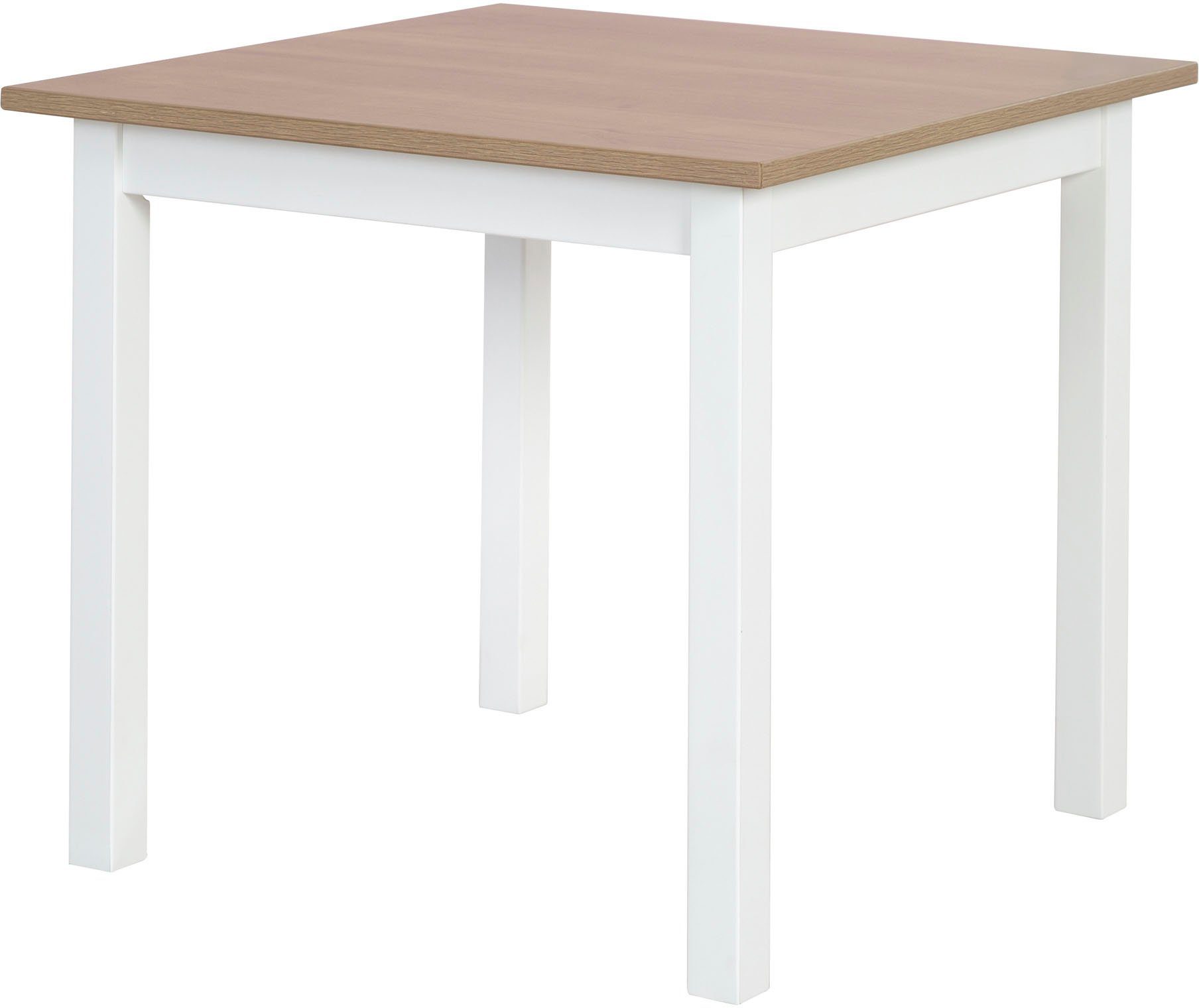 roba® Kindersitzgruppe Woody, Holzdekor/weiß, (3-tlg)