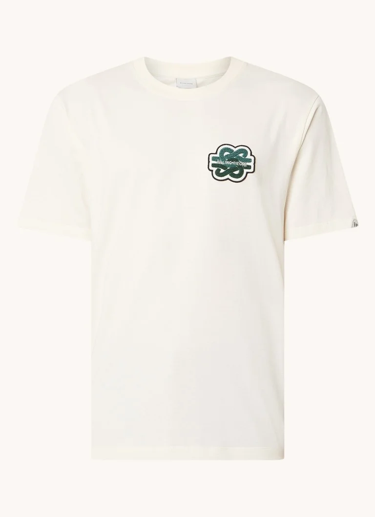 Filling Pieces Gowtu organic cotton T-shirt with logo