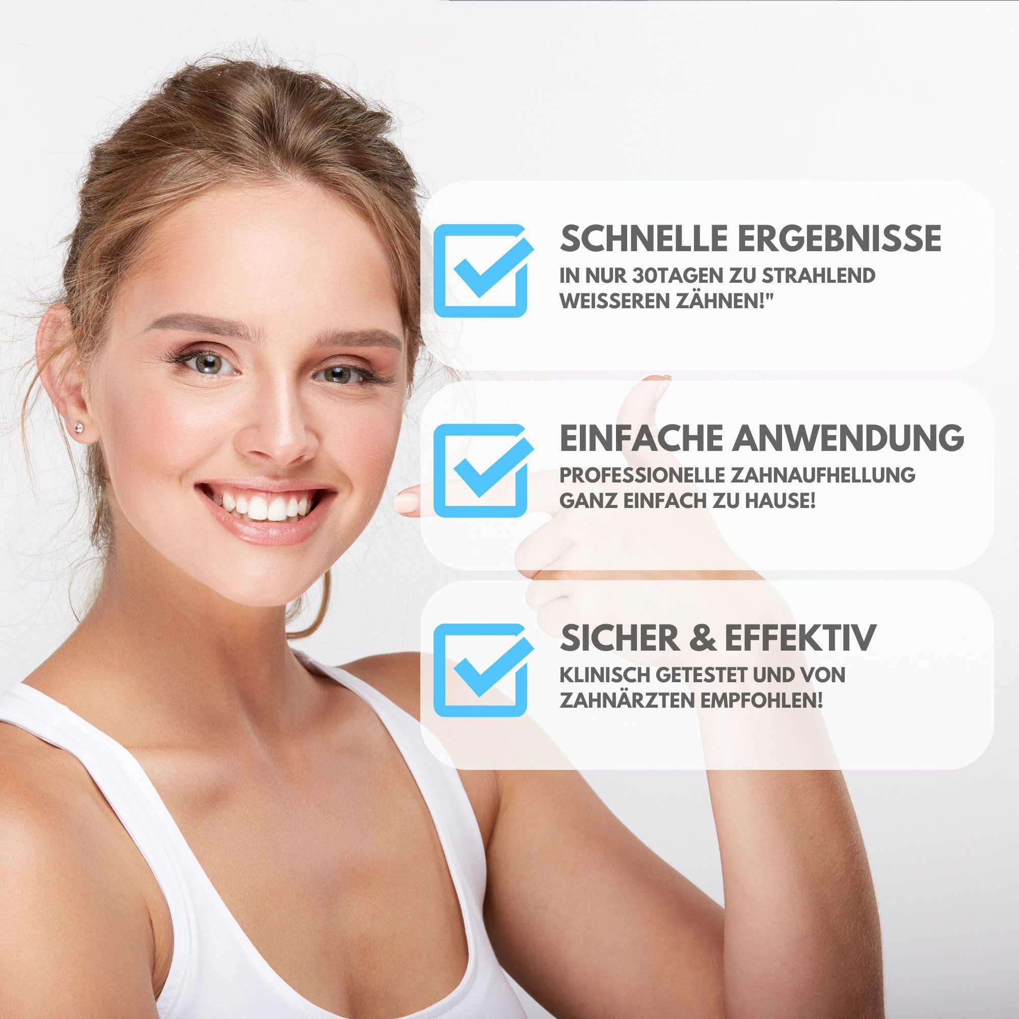 Dr. Dent Bright Zahnbleaching-Kit Dr.DentBright ZahnbleachingSet ZahnaufhellungsKit, Sicher & Effektiv