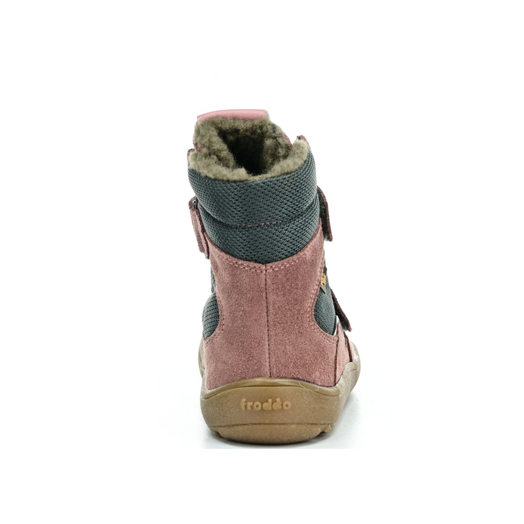 Froddo G3160233-6 Grey/Pink Winterbarfußschuhe
