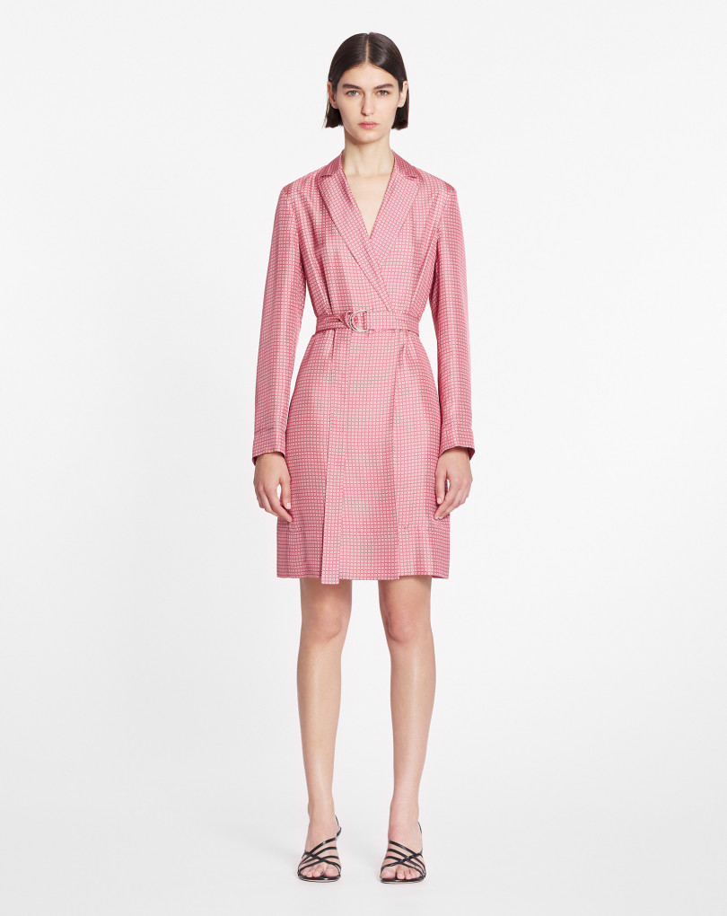 ROBE MIDI PORTEFEUILLE IMPRIMEE