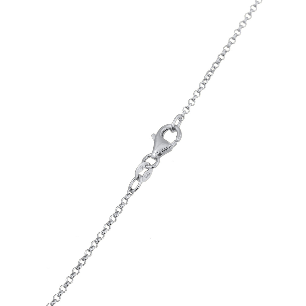 Nenalina Nenalina Collier Femmes pendentif solitaire basique avec zirconium en argent ster Bijoux