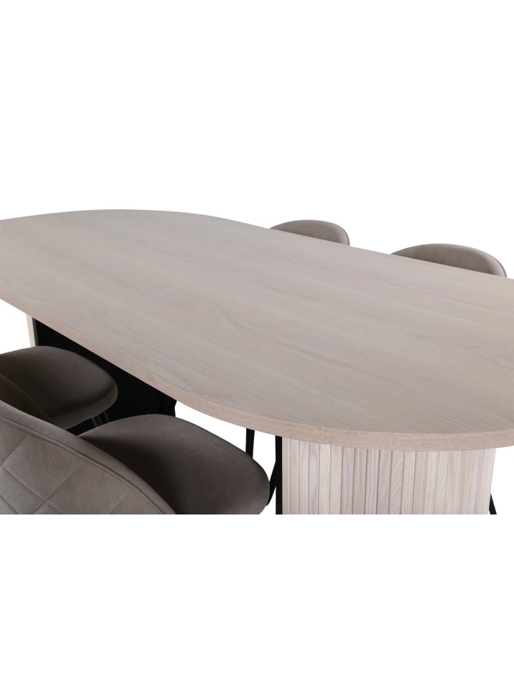 ebuy24 Essgruppe Bianca 1 (5-teilig) Beige 90 x 200 cm günstig kaufen onesize