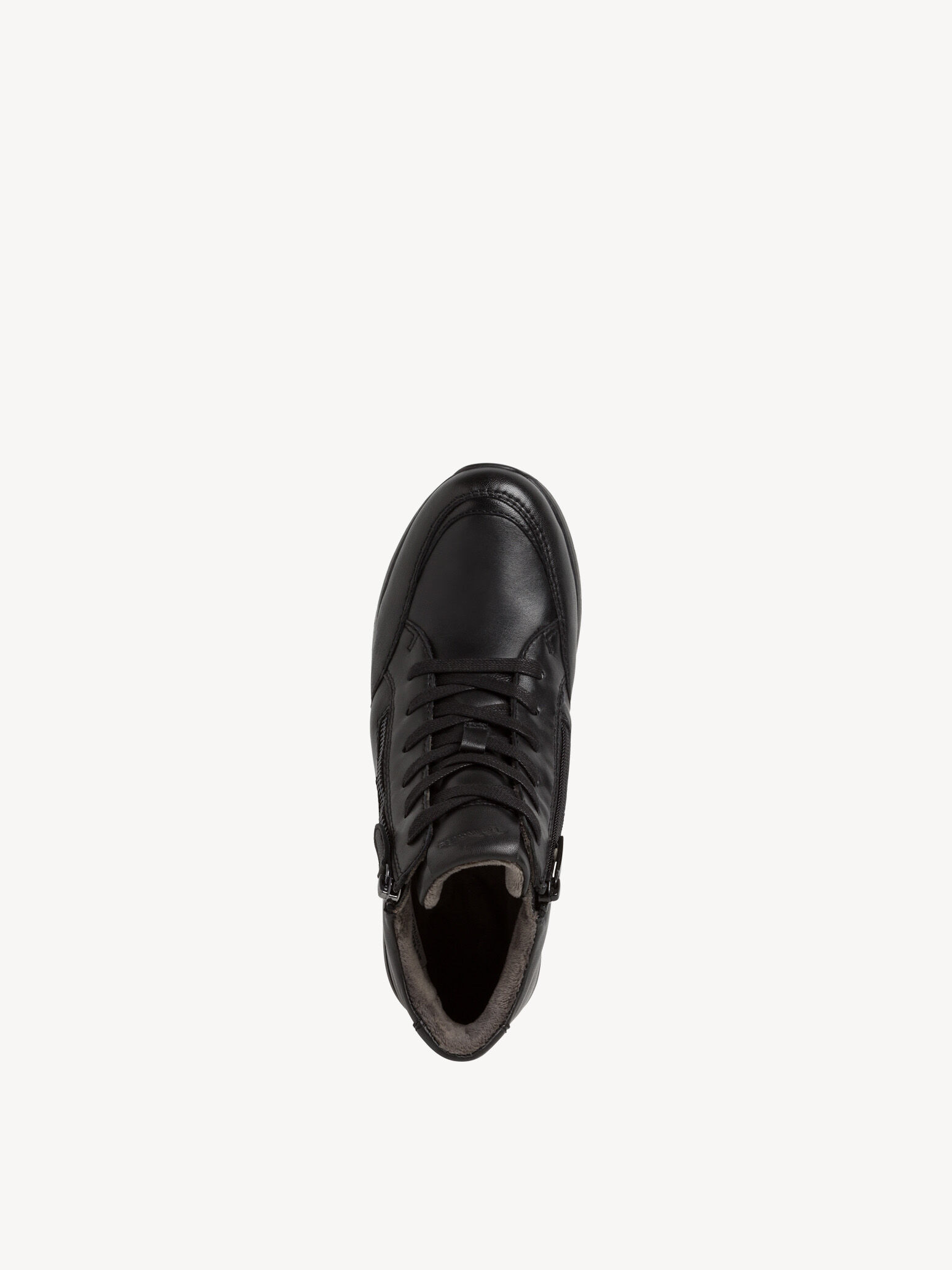Basket en cuir - noir