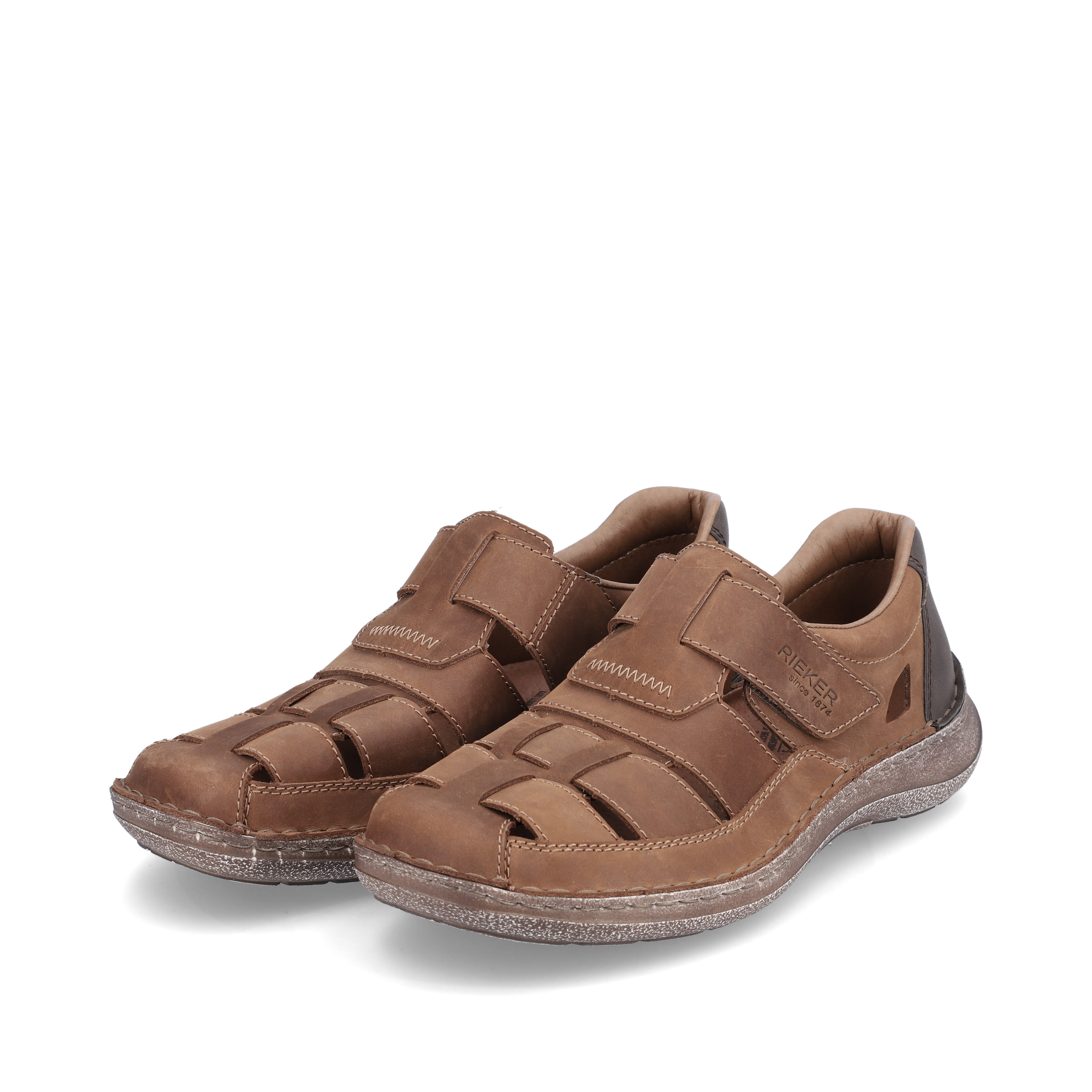 Rieker Herren Slipper espressobraun
