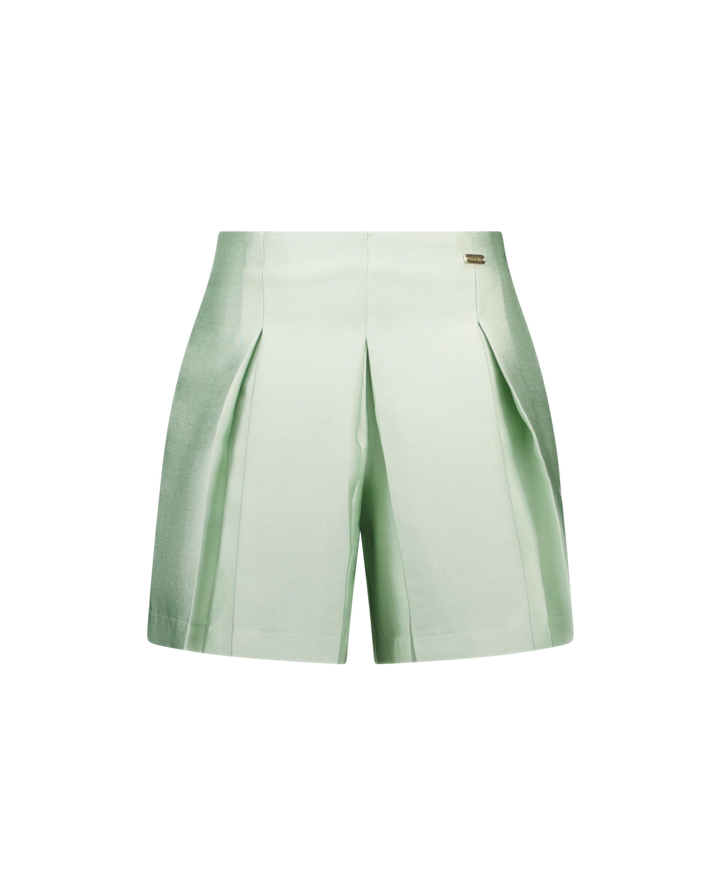 Pantaloni scurți Le Chic Green, Verde deschis pentru ocazii speciale