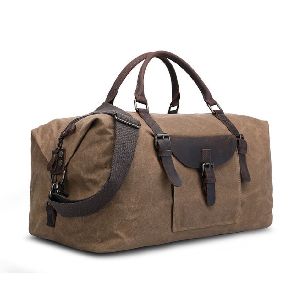 REDOM Reisetasche Trainingstasche Sporttasche Handtasche Schultertasche Seesack Sport (Fitness Tasche Schwimmtasche Sport Reise Tasche Übernachtungstasche, groß, Weekender, Wasserdichte, Echtleder), Männer Frauen Reisen Gym Urlaub Übernachtung Freize