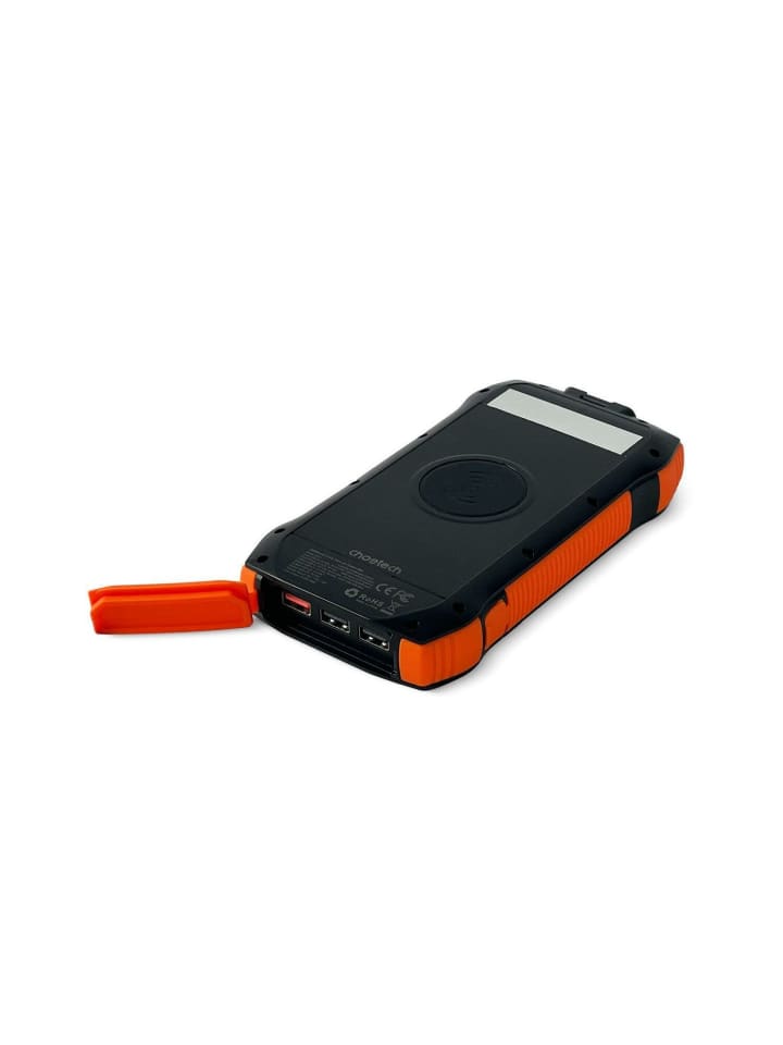 Cheffinger Choetech Solar Powerbank B659  mit induktivem Laden 10000mAh 5W in orange günstig kaufen onesize