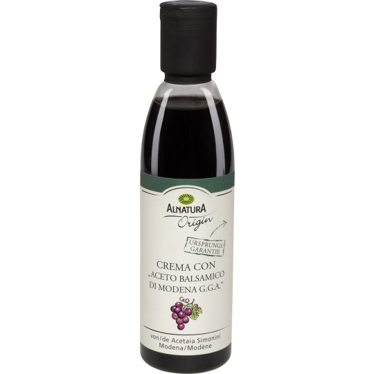 Alnatura Origin Bio Crema Con Aceto Balsamico di Modena 250ML