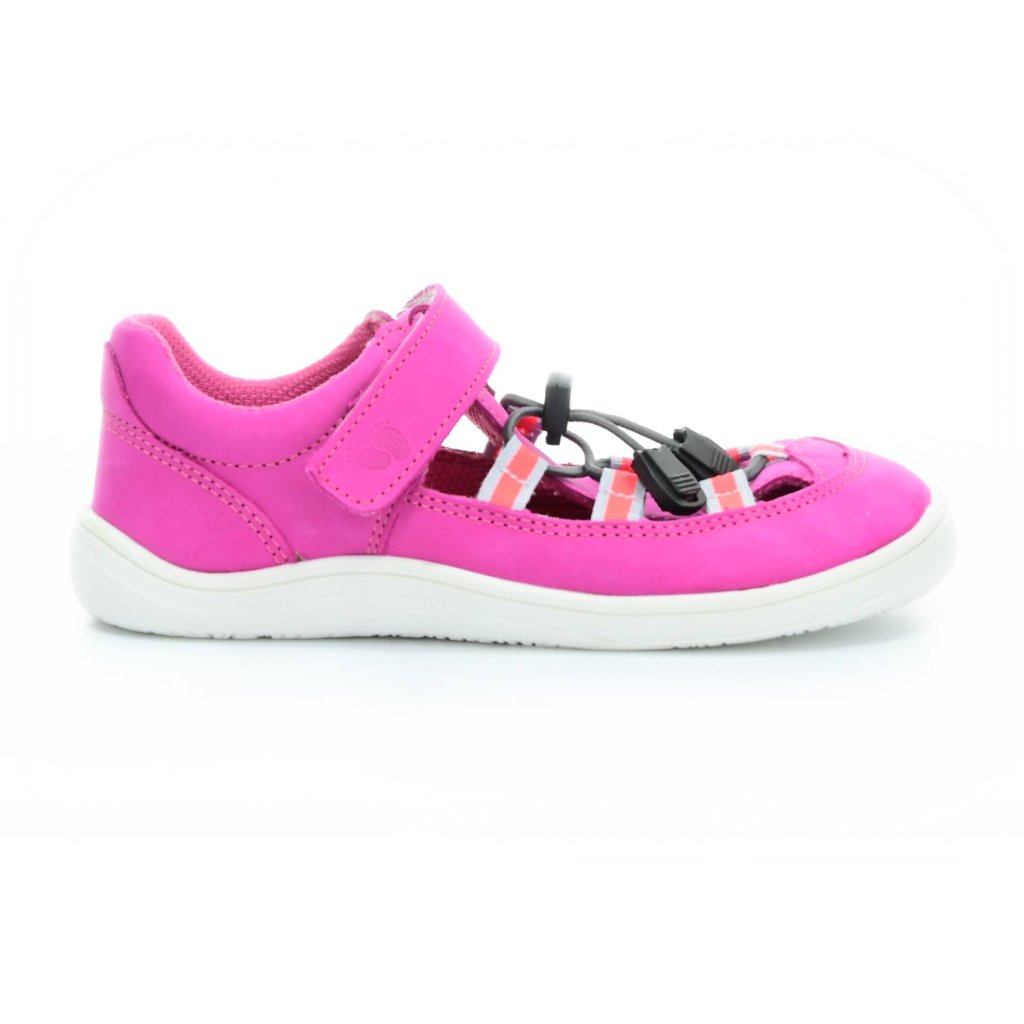 Baby Bare Febo Summer Fuchsia Barfußsandalen