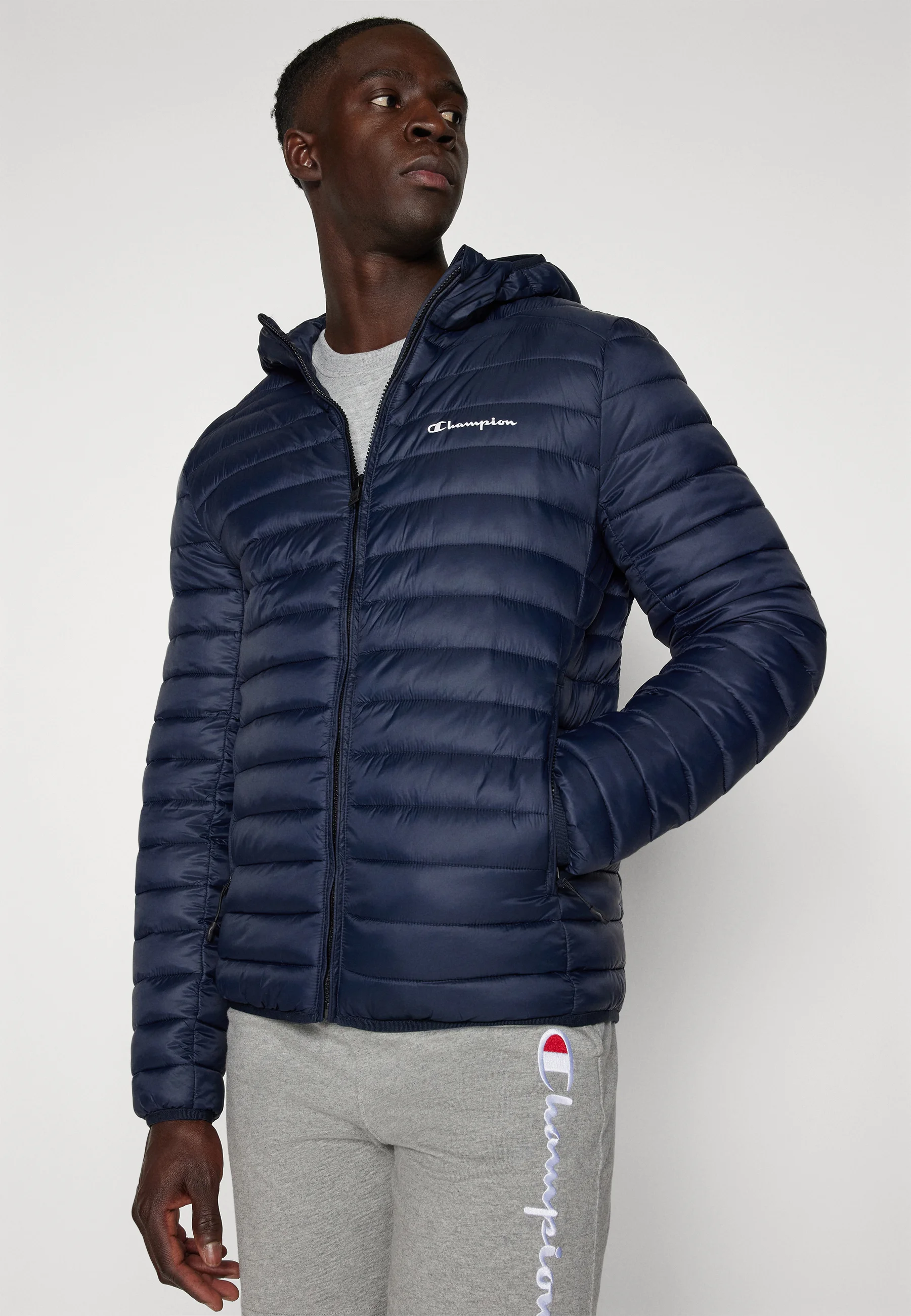 Champion CHAQUETA LIGERA ACOLCHADA CON CAPUCHA - Chaqueta para exteriores