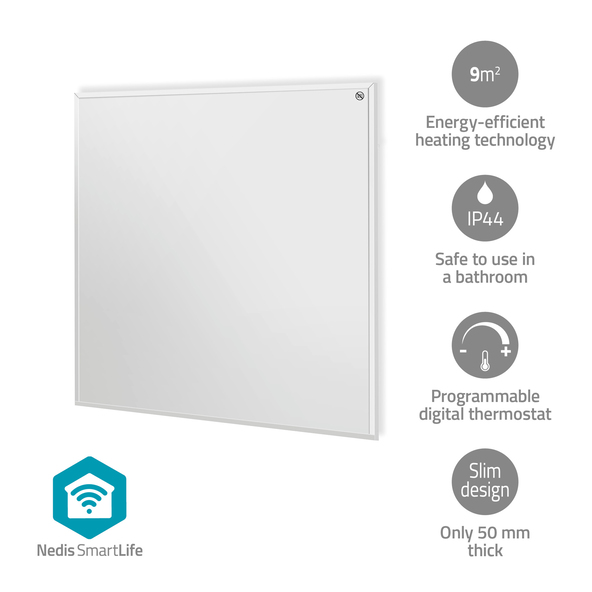 Infrarotheizung HTIP350WTW, 350 Watt SmartLife