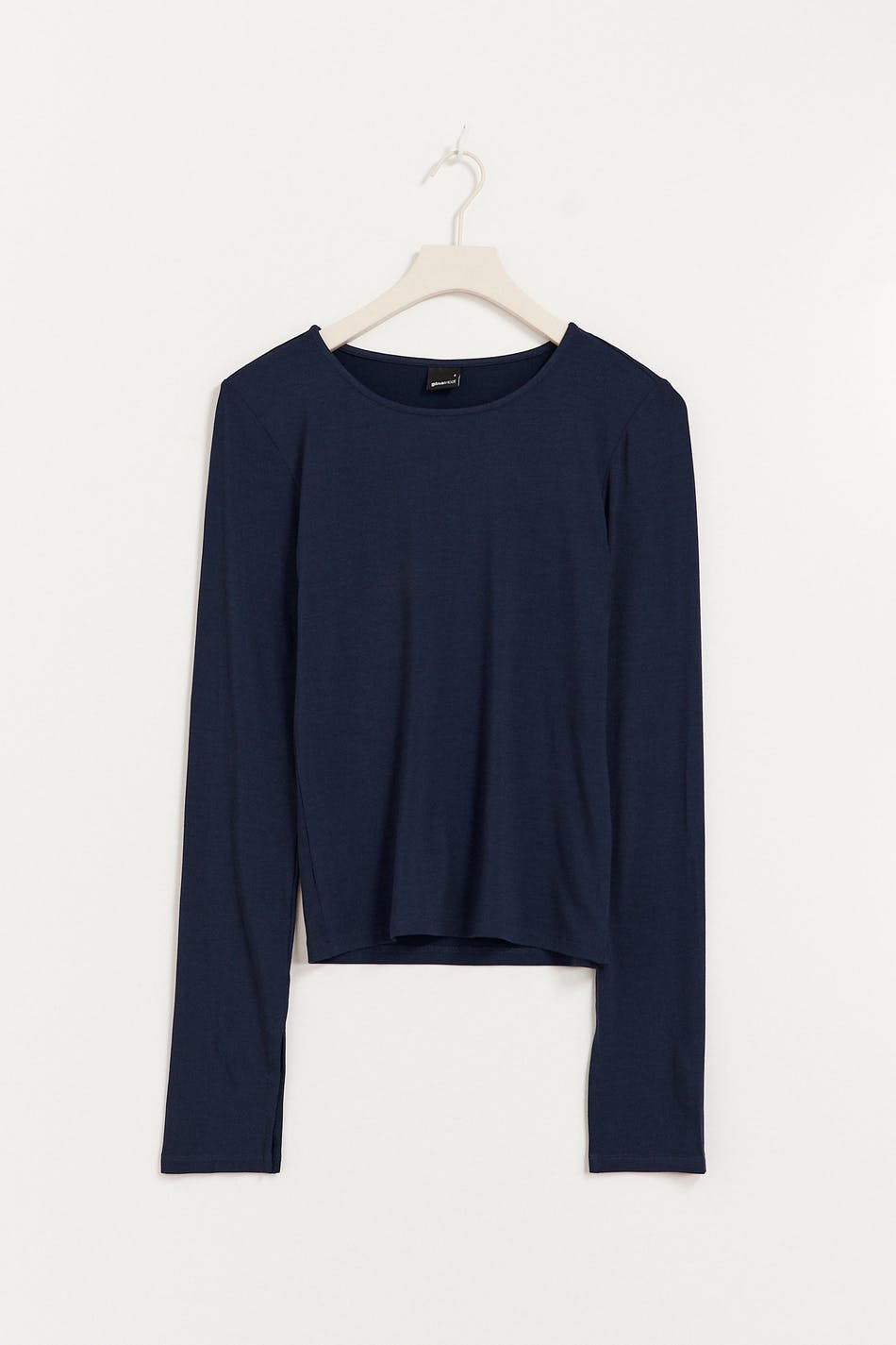 Soft touch crew neck top