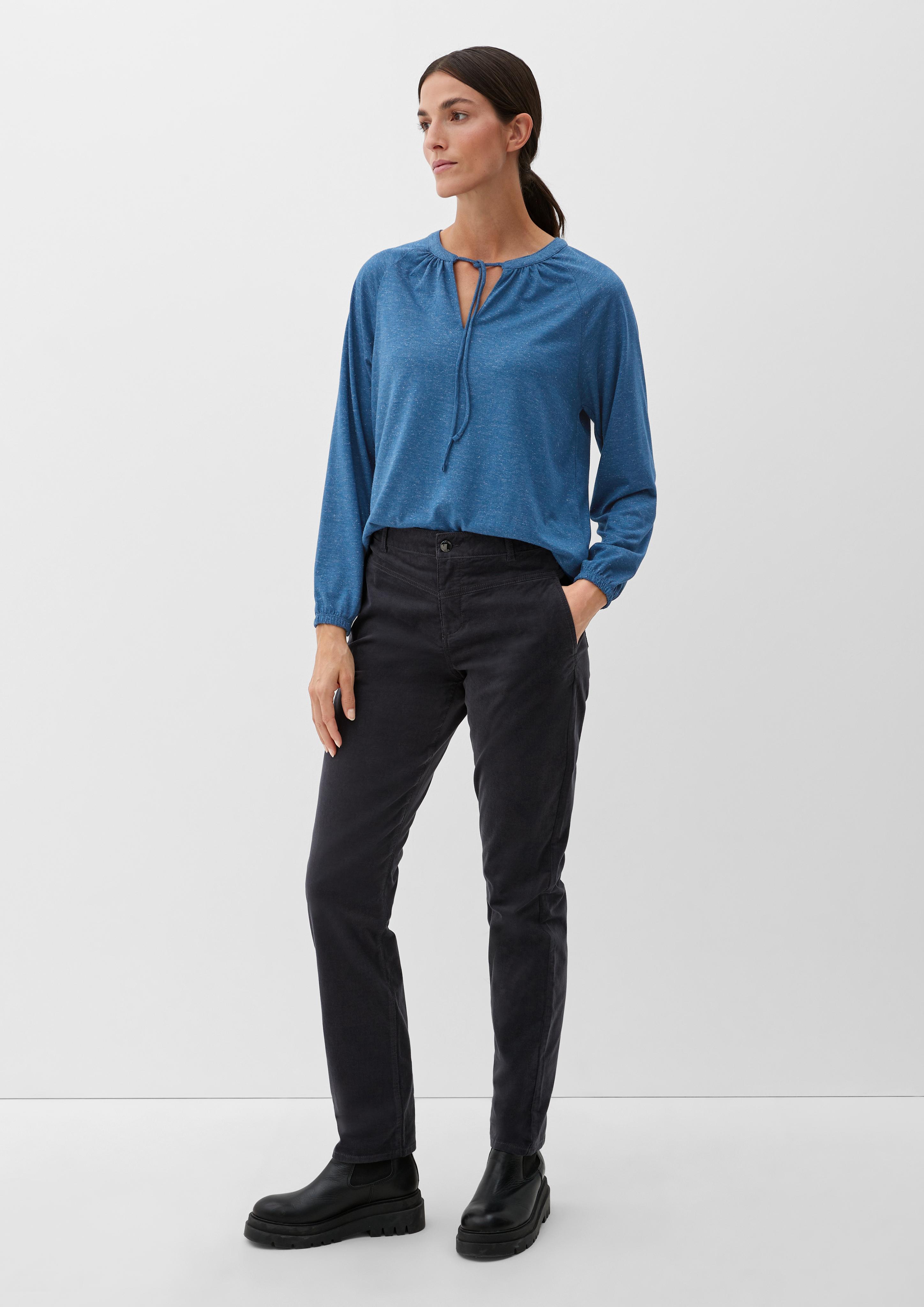 Blusenshirt mit Glitzerdetails  2125380-56W9
