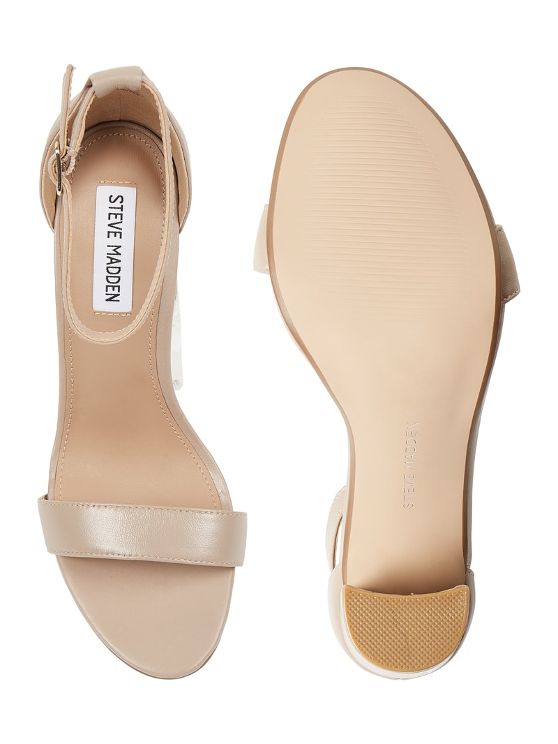 Sandalette aus Leder Modell 'Carrson' in beige