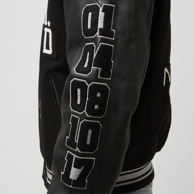 Pleasures x N.E.R.D. Varsity Jacket Black