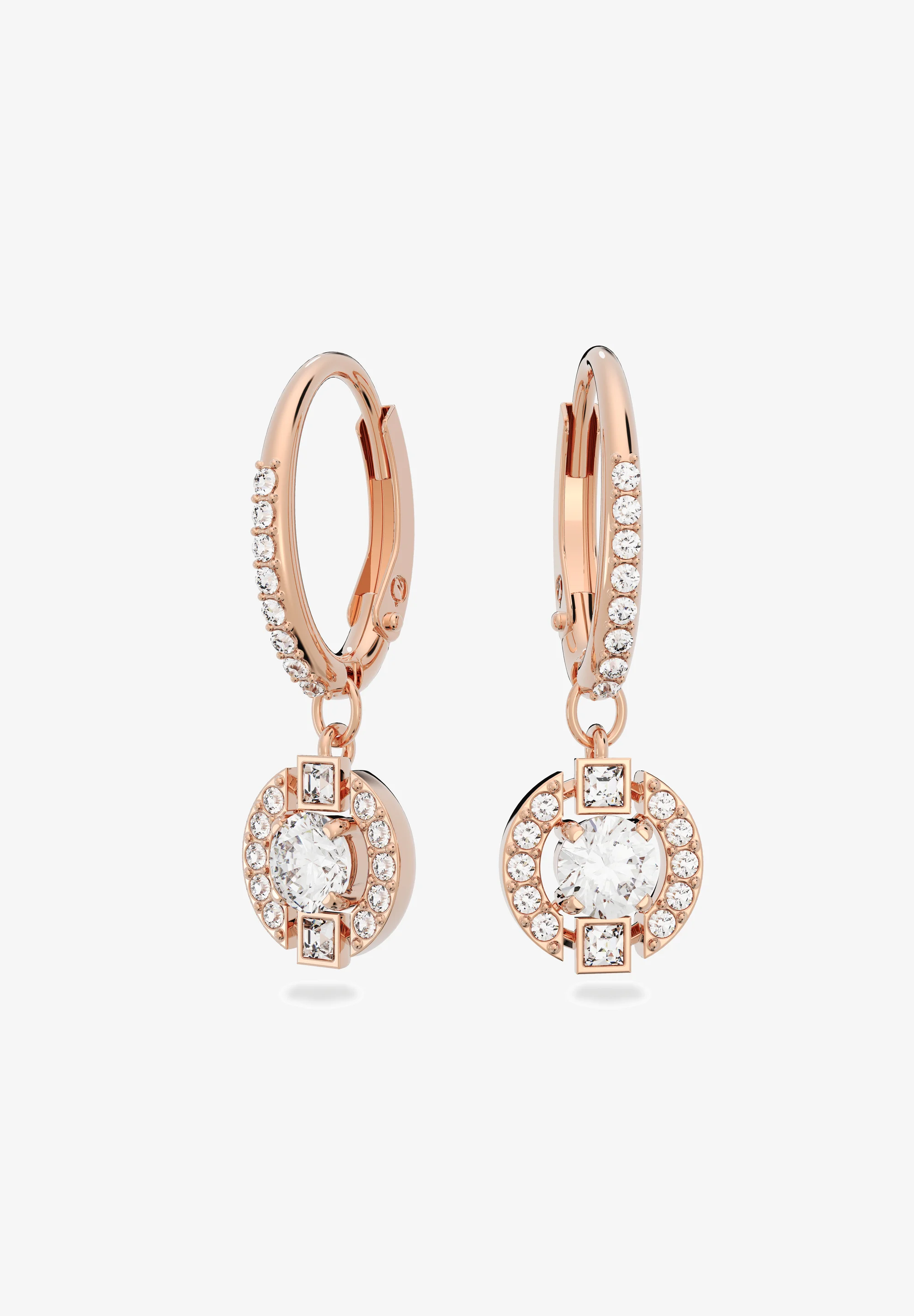 Pendientes Swarovski SPARKLING DANCE DROP ROUND CUT RHODI