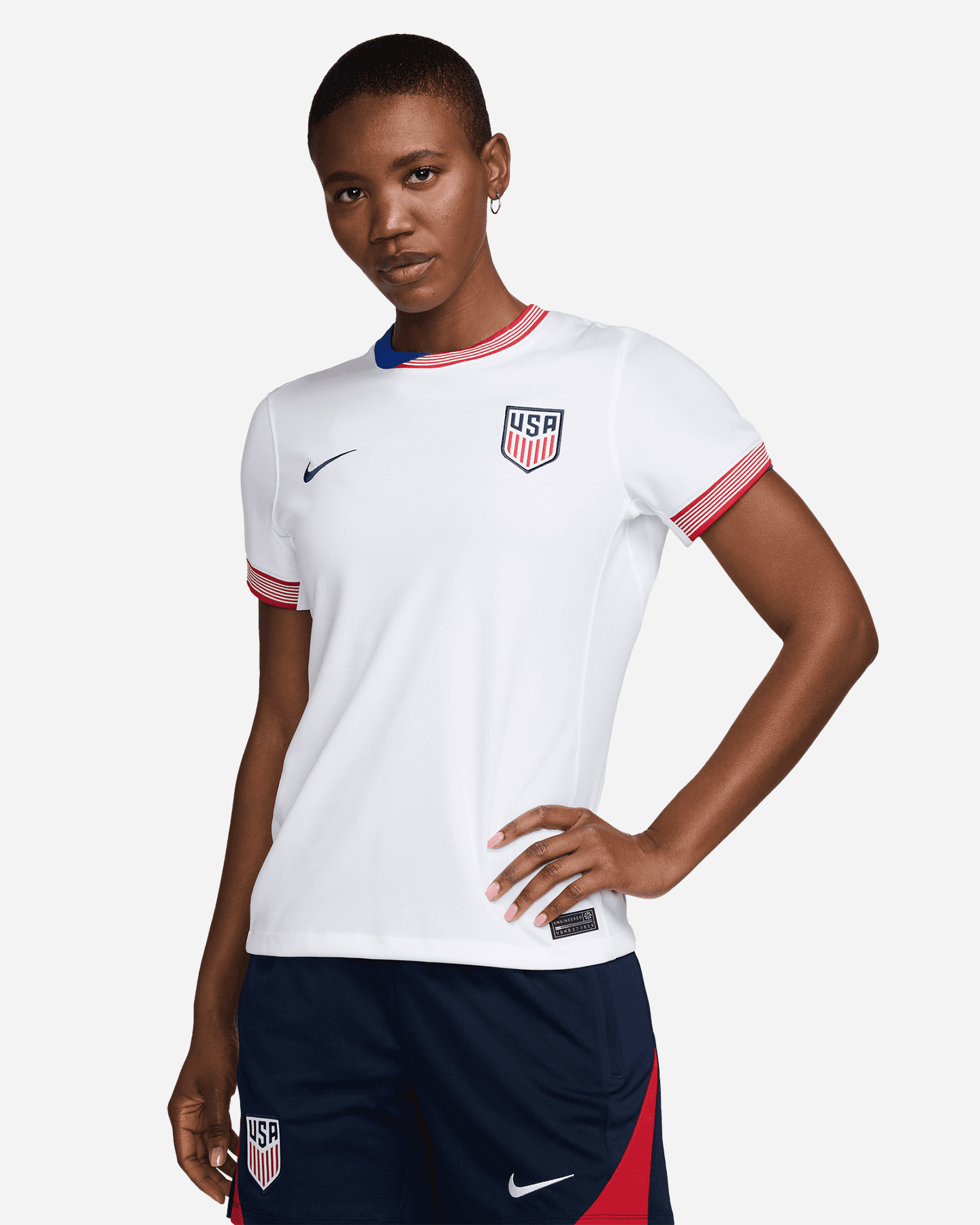 Oficjalna koszulka piłkarska Nike Dri Fit USA Home 23-24 W FJ4328-100