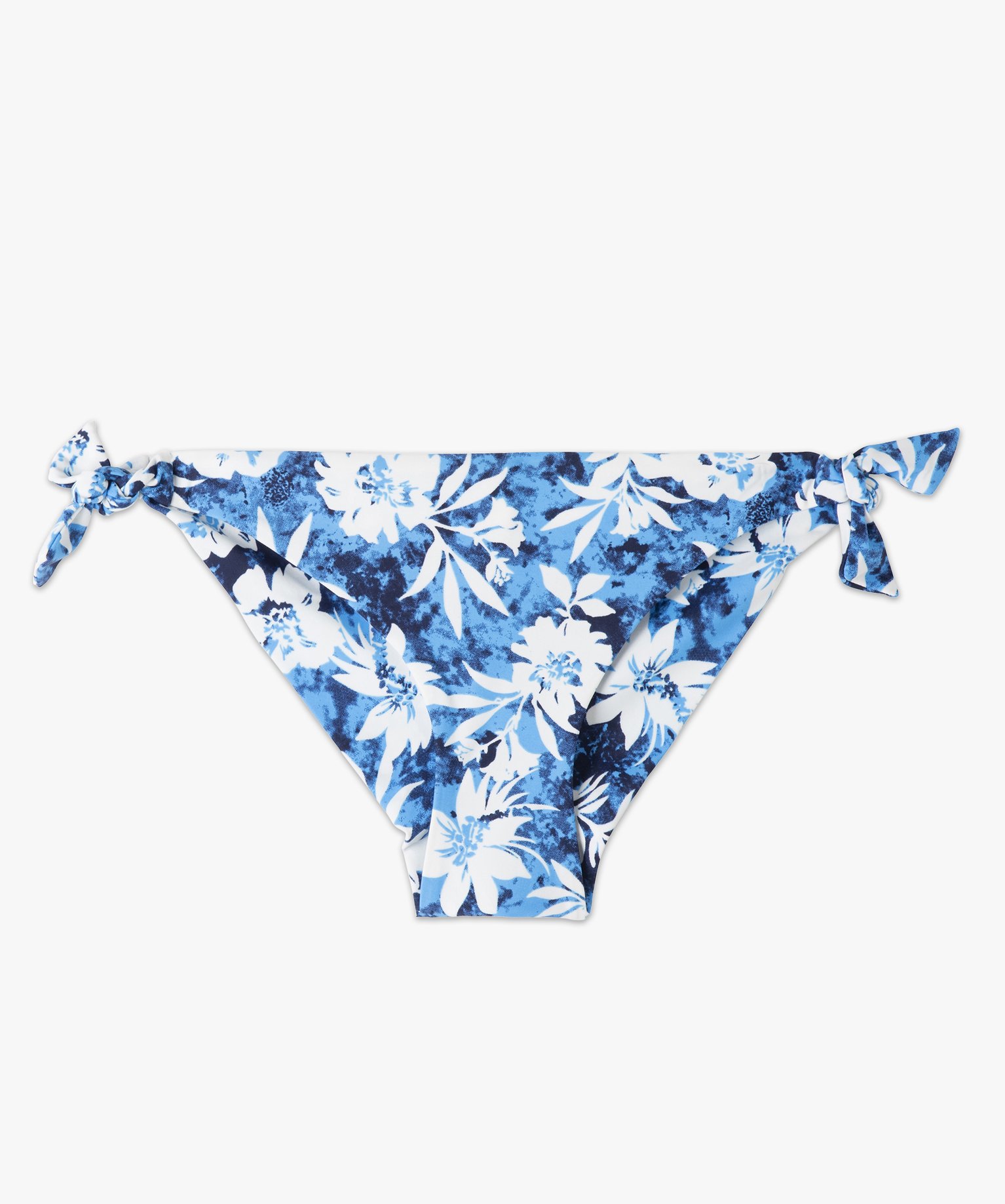 Bas de maillot de bain femme forme culotte à motifs fleuris imprime | GEMO