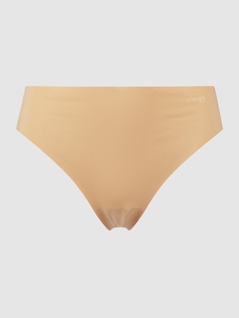 String aus Mikrofaser in beige